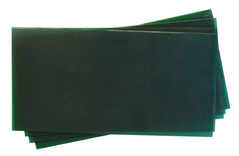 18 Gauge Ferris firm green flexible wax sheets 3x6 inches pack of 18