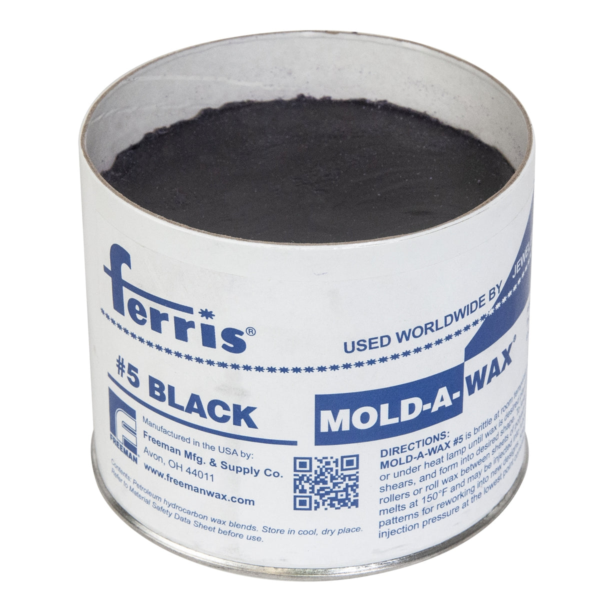 Ferris Black Mold-A-Wax - 1 Lb by PMC Supplies