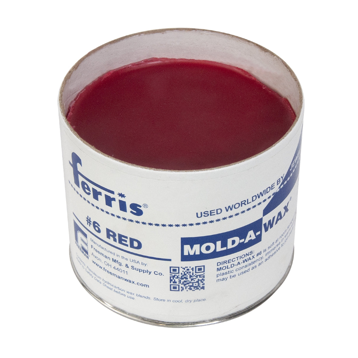 Ferris Red Mold-A-Wax - 1 Lb by PMC Supplies