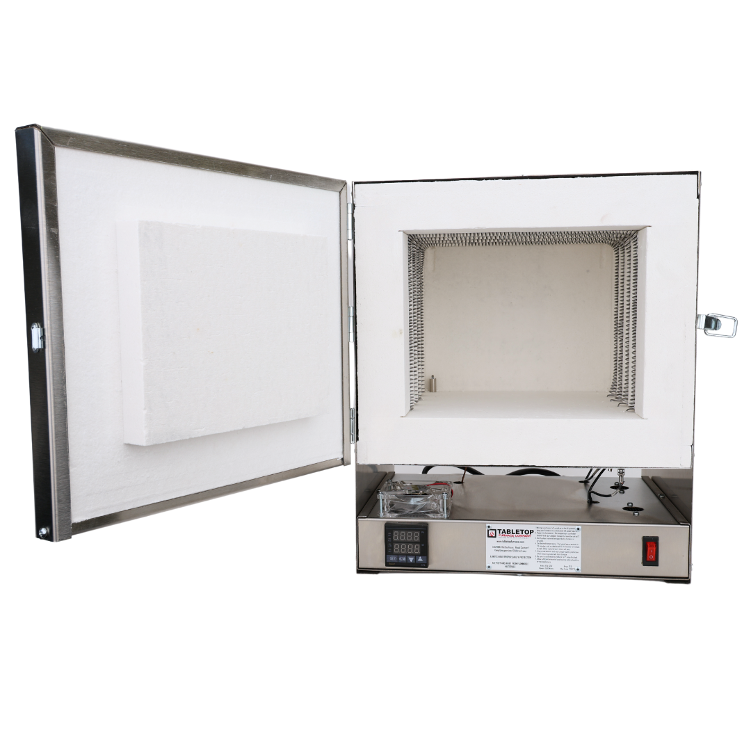 TableTop Furnace Company burnout kiln dual vent airflow system