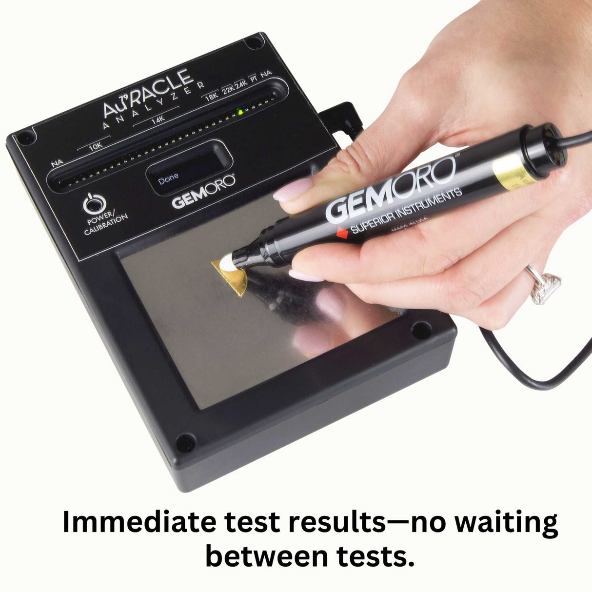 GEMORO AuRACLE Analyzer Professional Gold & Platinum Tester