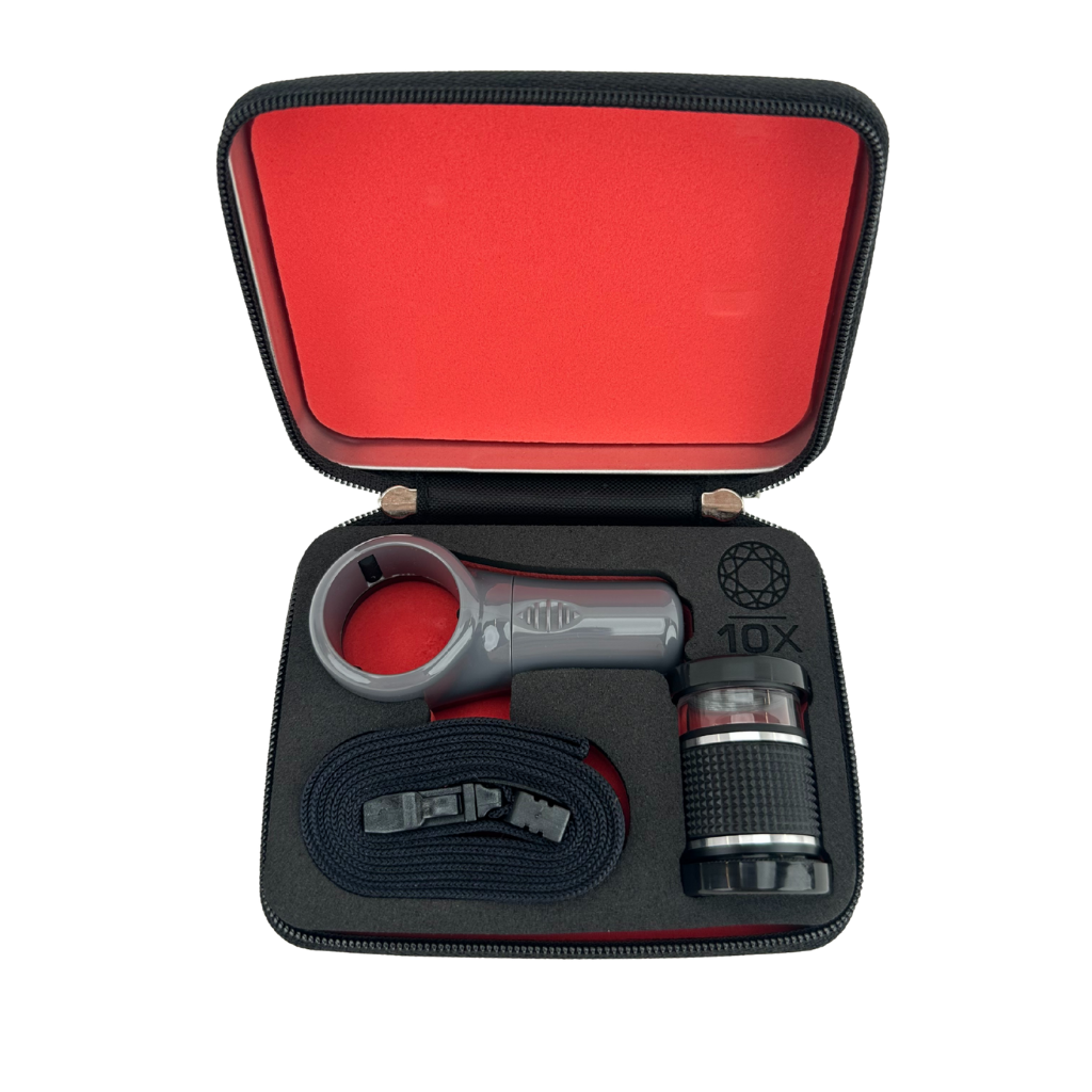 GEMS 10X Hastings Triplet Diamond Estimator Scale Loupe