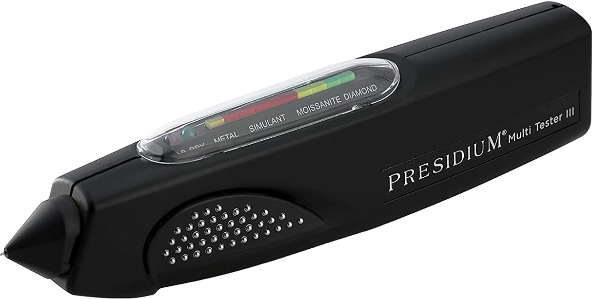 Presidium Multi Tester III (PMuT III) All-In-One Handheld Instrument for Testing Diamonds, Moissanites and Diamond Simulants by PMC Supplies