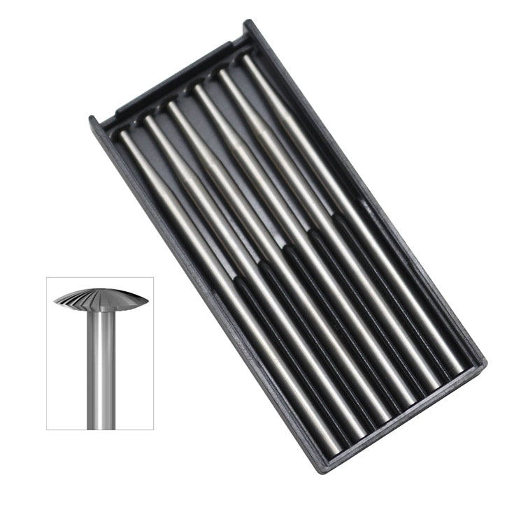 6/Pk Panther Knife-Edge Cut Burs - 3.0 MM by PMC Supplies