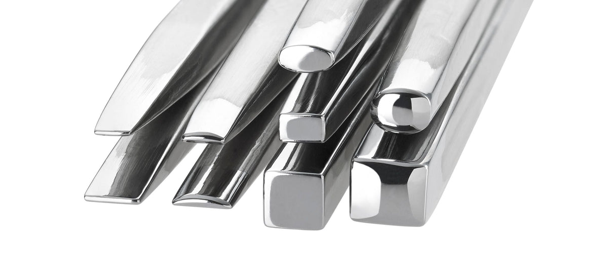 Nechamkin 9 Piece Starter Chasing Tool Set with durable steel tips for metal chasing and embossing