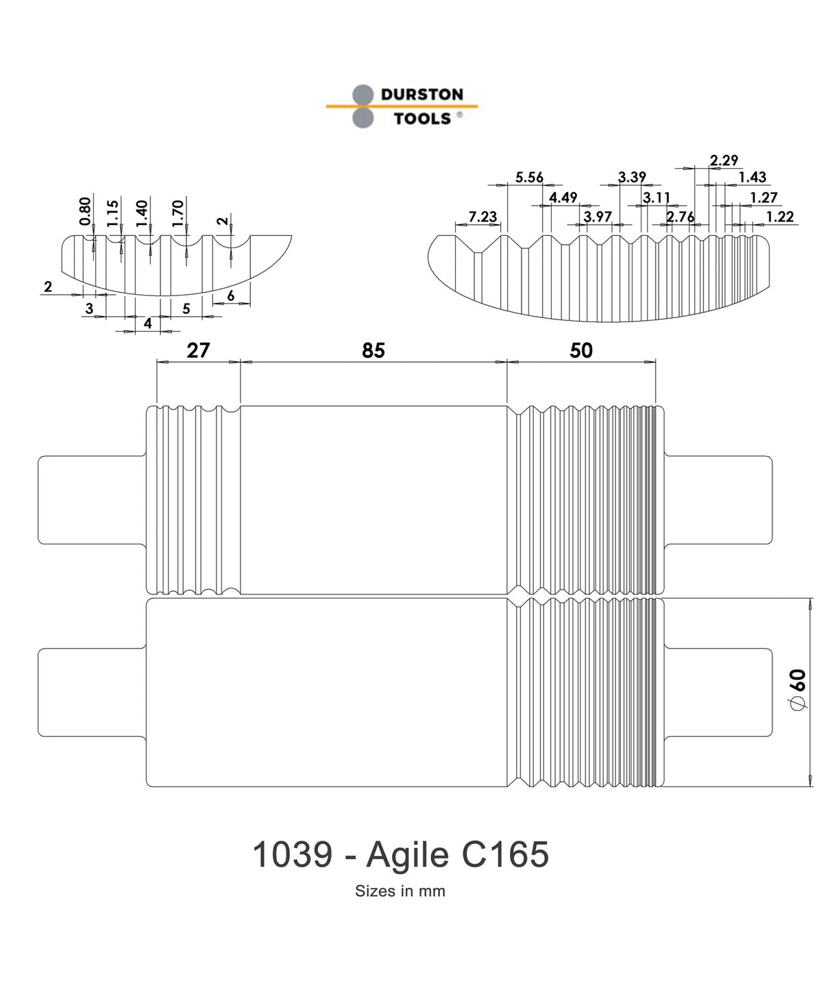 Durston Agile C165 Combination 165mm Rolling Mill