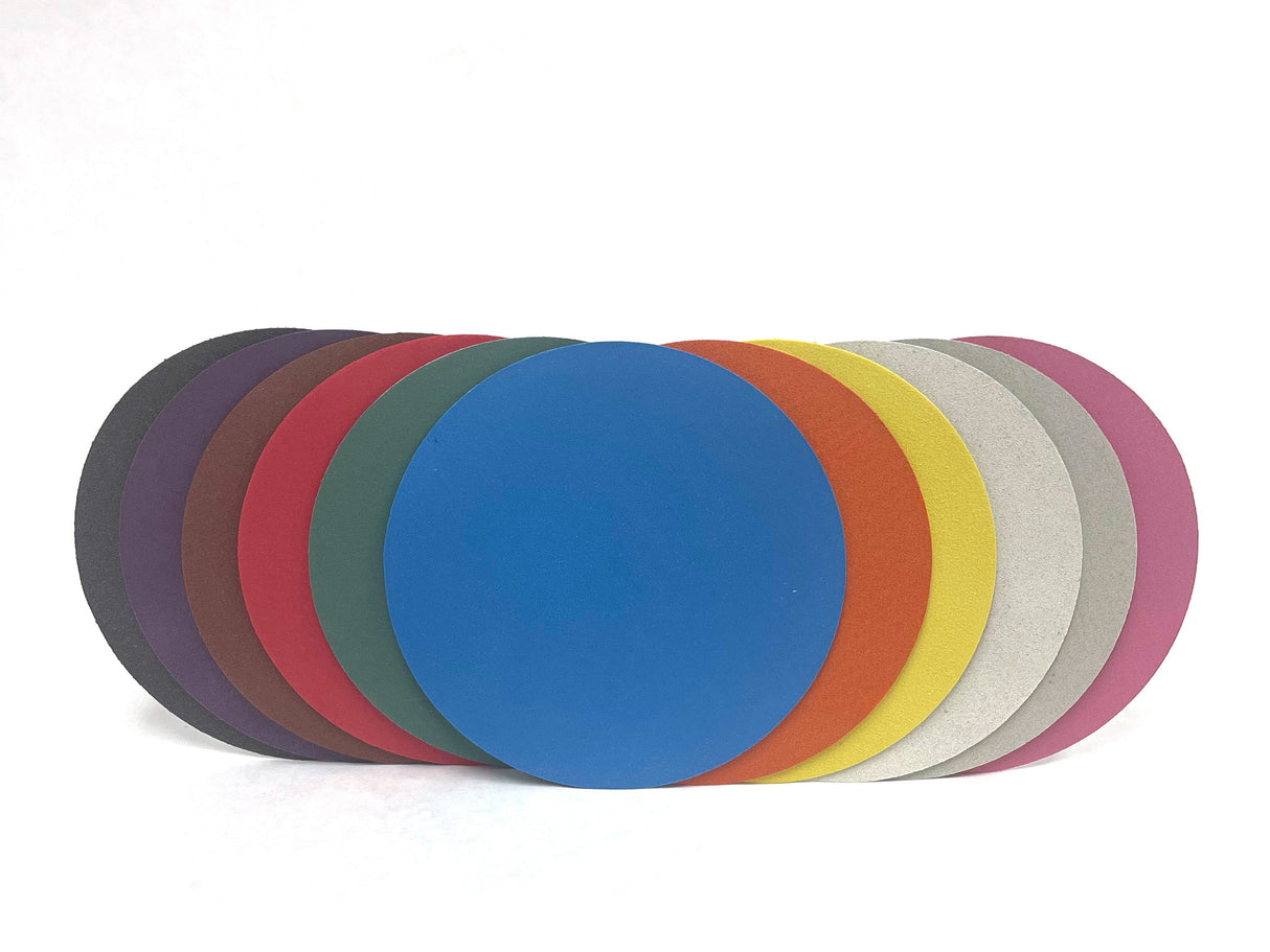 8 Inch 1200 Mesh Pro Lapidary Diamond Sanding Disc - Blue