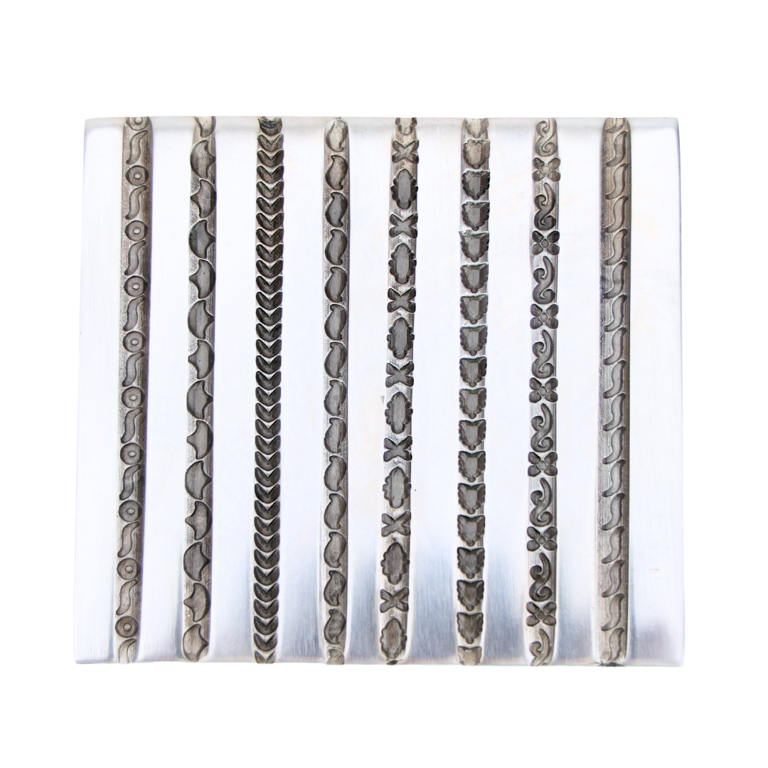 8 Design Wire Impression Die Plate #12