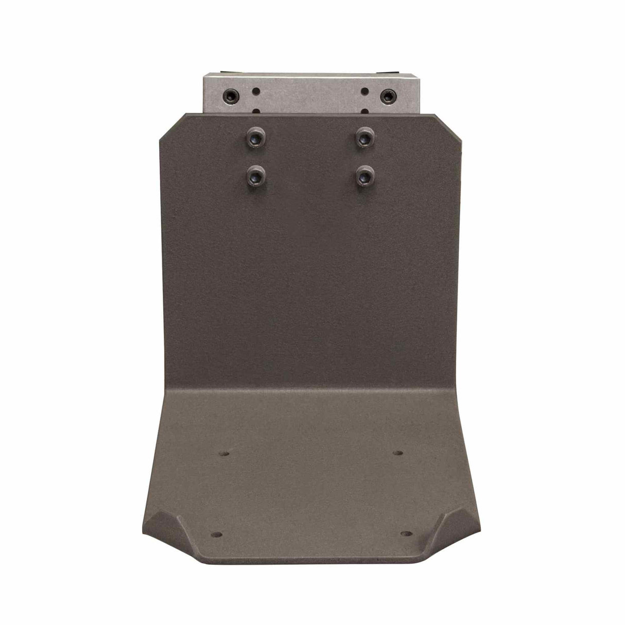 GRS Large Block Shelf with adjustable height bracket for vise stability and precision alignment