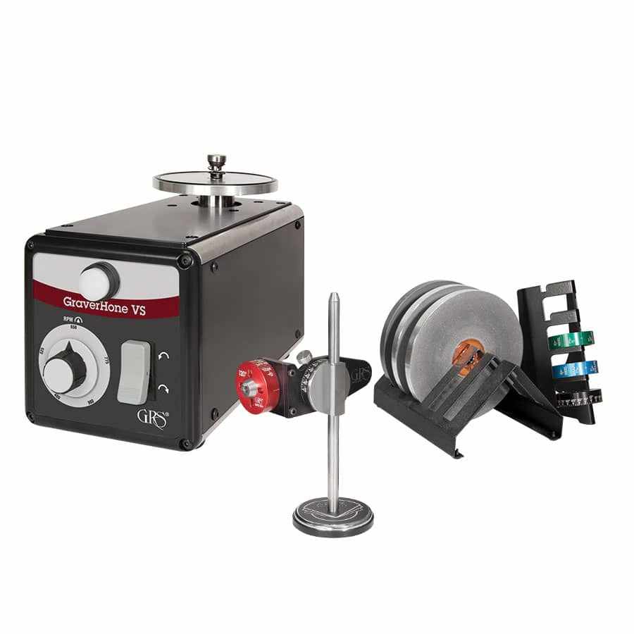 GRS GraverHone VS Complete Apex Sharpening System for precision engraving tool sharpening