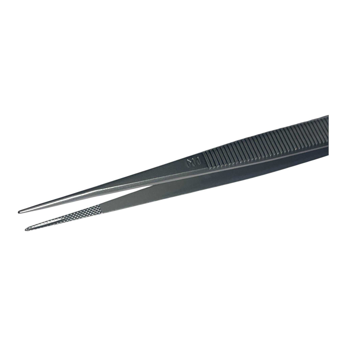 Swiss Diamond Tweezers Grooved Matte – M1 .9mm, L1 1.2mm, XL1 1.8mm, XXL1 2.4mm 🇨🇭