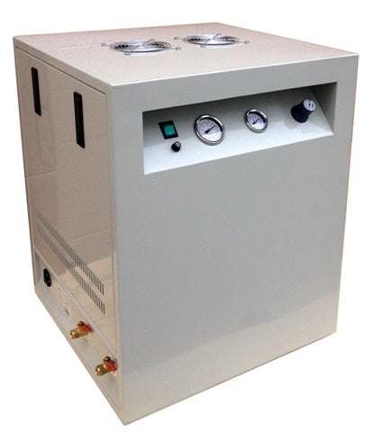 Arbe Super Silent oil-free air compressor with 6-gallon tank and ultra-quiet 42 dBA operation