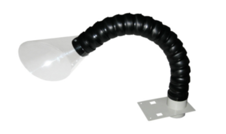 Quatro Flex-Arm Installs on unit, 3" Tube (No valve, No bracket)