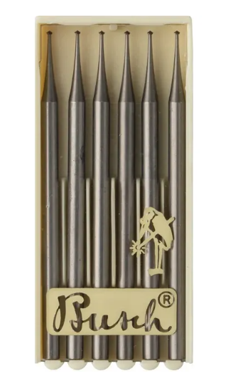 Busch® Hart 90° Burs Fig. 156 (Pack of 6)