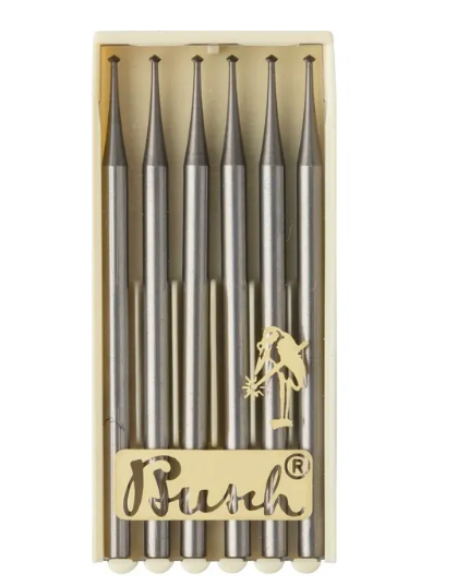 Busch® Hart 90° Burs Fig. 156 (Pack of 6)
