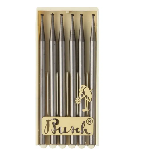 Busch® Hart 90° Burs Fig. 156 (Pack of 6)
