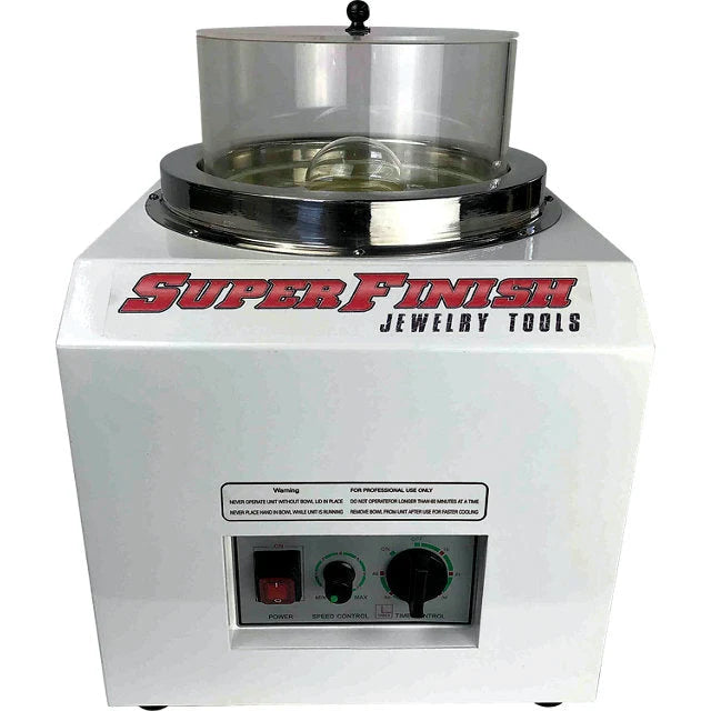 Arbe KMT-40 Variable Speed Magnetic Tumbler – 300 Ring Jewelry Magnetic Finisher