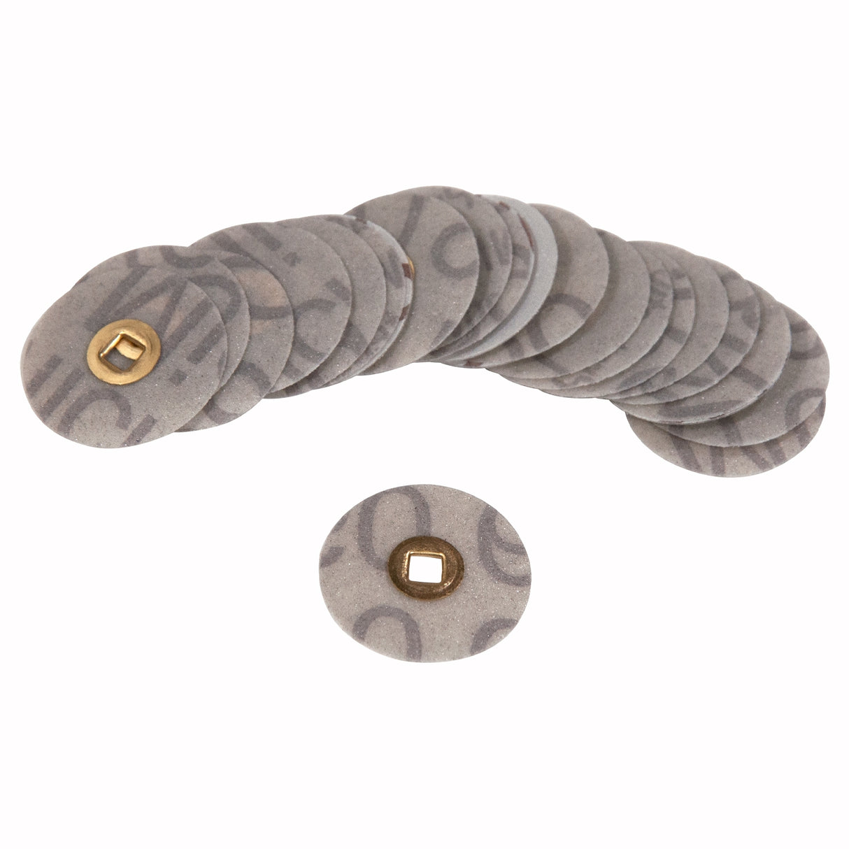 Box of 100 Magnum Sanding Discs - Medium, 3/4" by PMC Supplies