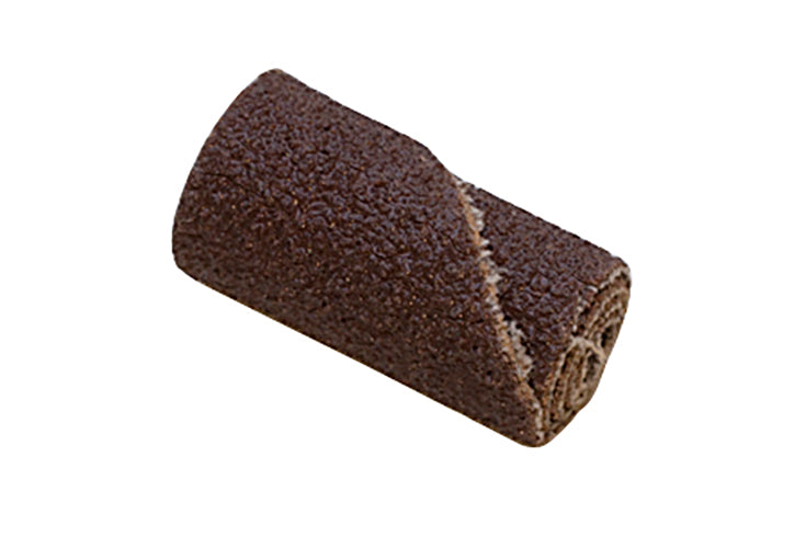 Pack of 25 - 1/2" x 1" Medium 100 Grit Cartridge Rolls by PMC Supplies