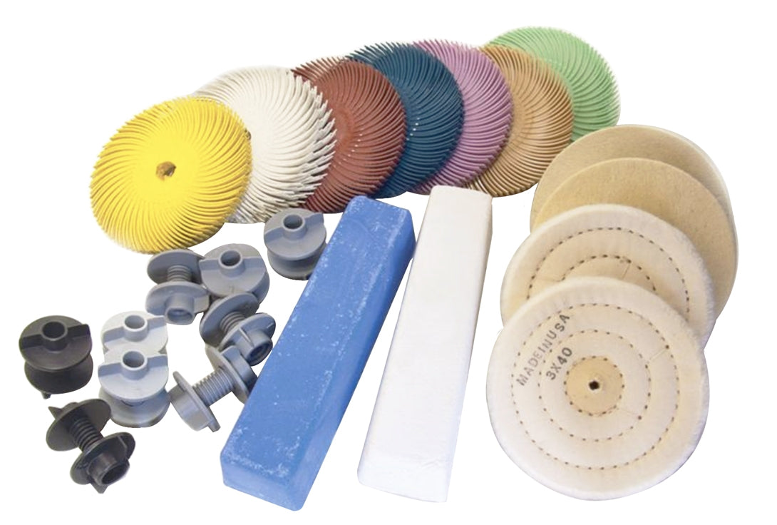 Foredom Wayne Werner Bench Lathe Polishing Kit - AK3371 by PMC Supplies