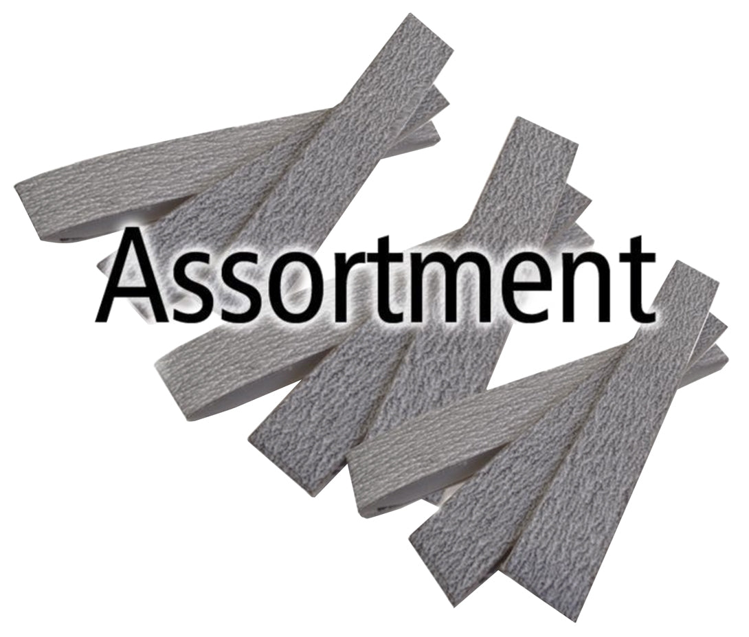 Foredom 4" x 1" Assorted Grit Sanding Belts for Foam Rubber Wheel Expanding Drum - AK5500 by PMC Supplies