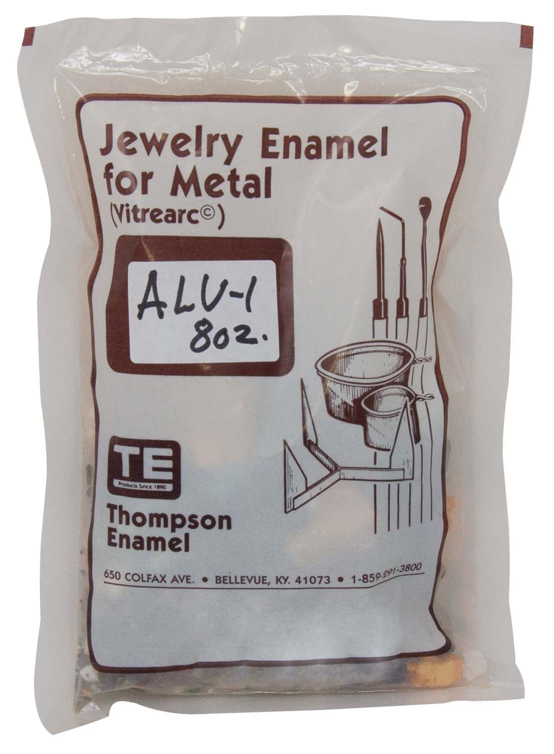 Thompson Lead-Free Jewel-Effect Lump Transparent, Opaque Enamel ALV-1 by PMC Supplies