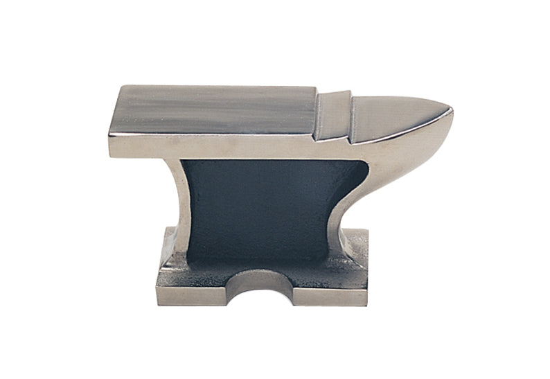 3-1/2 Lb Flat Anvil with durable cast steel construction and smooth flat face for metal shaping and hammering tasks