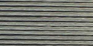 30' Steel Tone Econoflex nylon-coated stainless steel beading wire spool for jewelry making