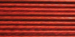Close-up of 30-foot Cinnamon Red Econoflex beading wire with nylon-coated stainless steel strands for durable, flexible crafting