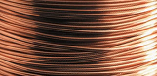 16 gauge natural artistic copper wire coil for jewelry and crafts, 10 feet length