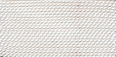 10 PACK - WHITE NYLON BEAD CORD #4 by PMC Supplies