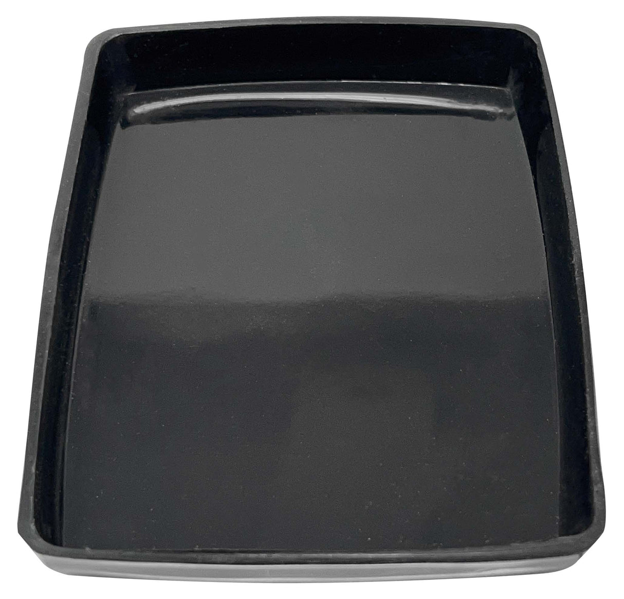 Black Plastic Tray 4-1/2" x 3-1/2" by PMC Supplies