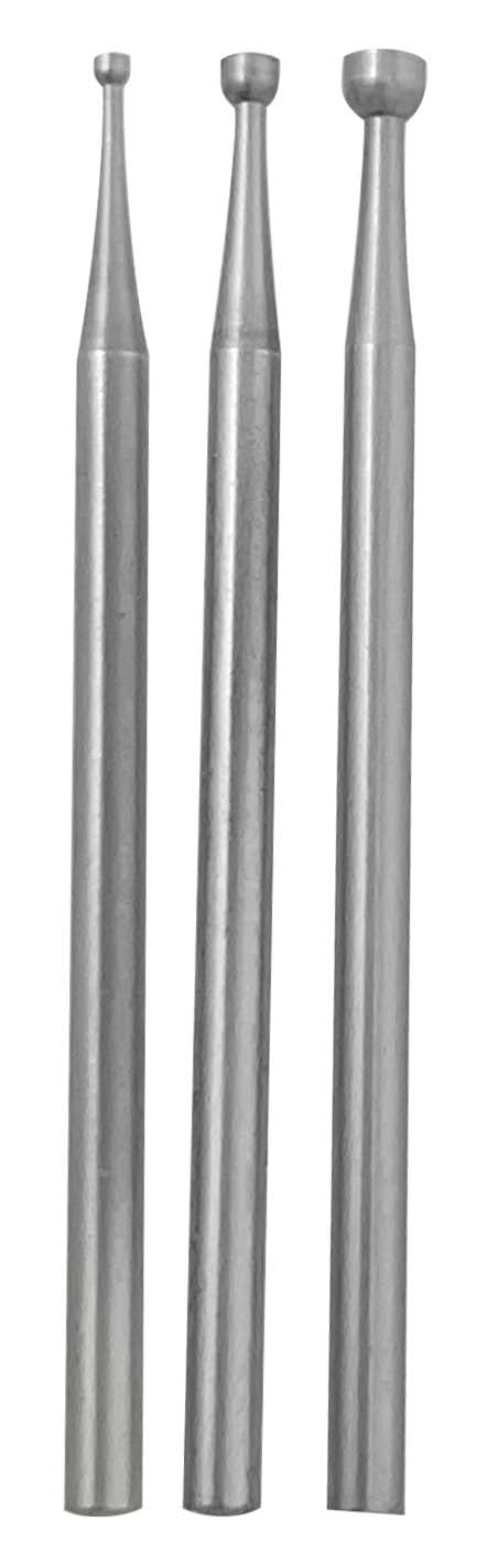 Wire Rounder Head Replacement Set with 3 Size 1mm, 1.7mm and 2.4mm by PMC Supplies