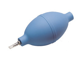 5-inch Swiss-Made Dust Blower with rubber body and plastic-sheathed nozzle for precise dust removal