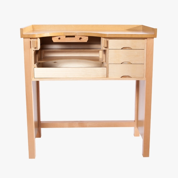 3 Drawer Mastercraft Jewelers Studio Bench Made In USA by PMC Supplies