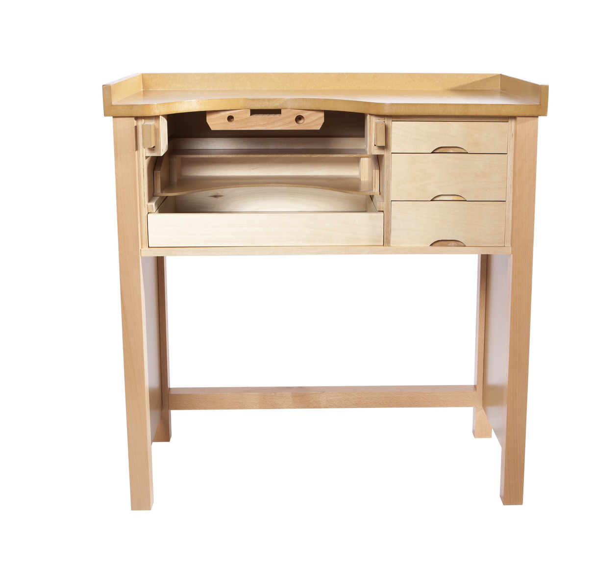 3 Drawer Mastercraft Jewelers Studio Bench Made In USA by PMC Supplies