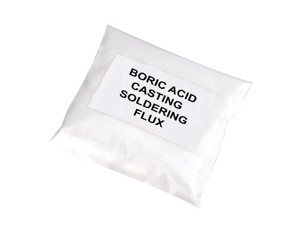1 oz Boric Acid Deoxidizing Casting Powder Flux for melting precious metals with antioxidant properties