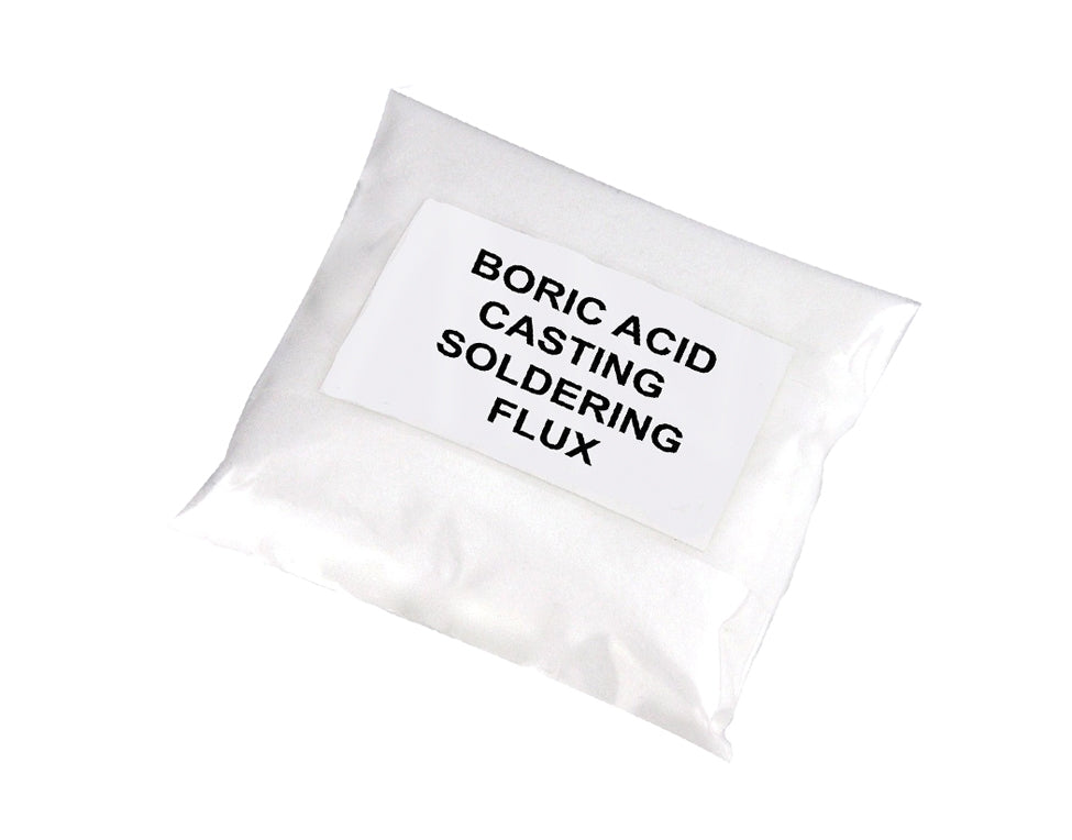 7 oz boric acid deoxidizing casting powder flux for melting and soldering precious metals