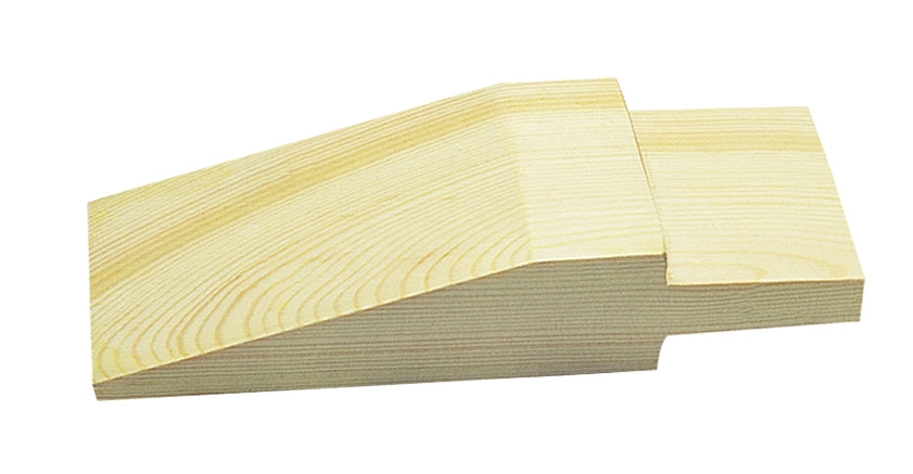 5-1/4" x 2-1/4" wooden replacement bench pin for secure workholding in woodworking and metalworking tasks