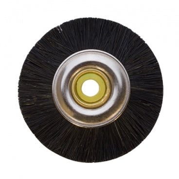 Super 1-7/8" unmounted stiff brush with metal nylon green center for heavy-duty surface prep and material removal