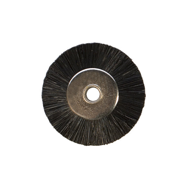 7/8 inch stiff unmounted brush with 1/8 inch mounting hole for industrial use