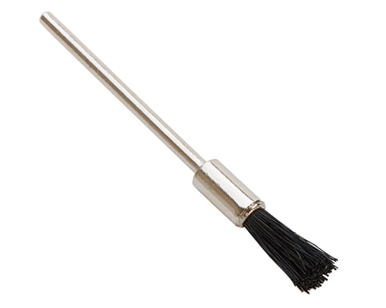 Super 1/2" end brush with stiff bristles and 3/6" ferrule, industrial-grade cleaning tool