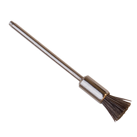 Super 3/8 End Brush with soft bristles and 1/4 inch ferrule for precision cleaning in tight spaces