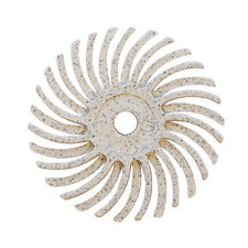 3M RADIAL DISC 1 inch white abrasive disc 120 grit pack of 12 for polishing and deburring