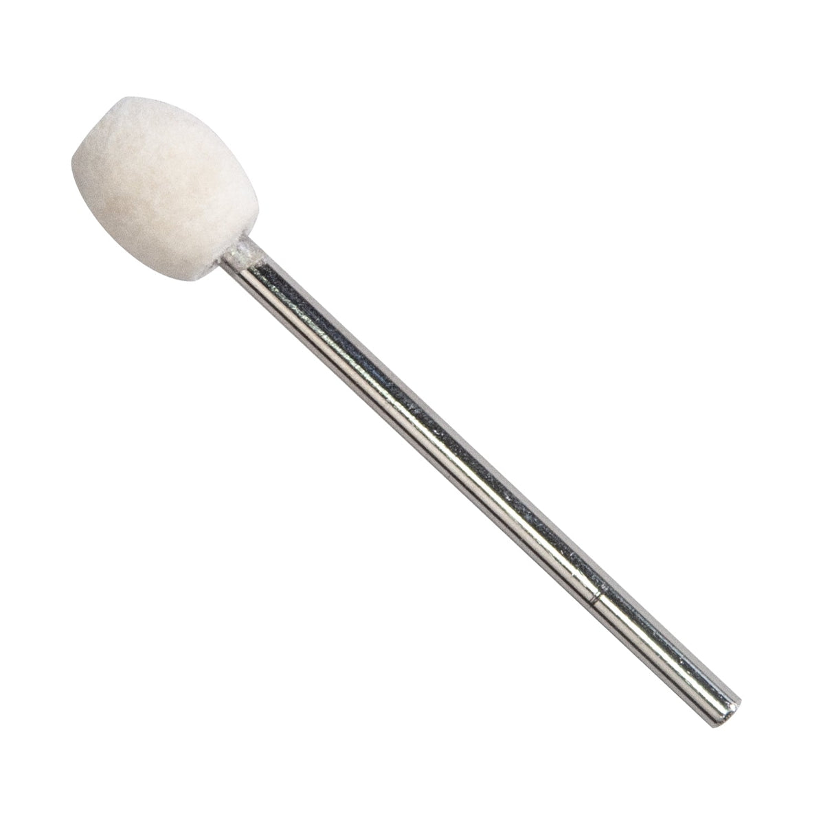 12 Piece Felt Bob - Round polishing tool with 3/32" mandrel for rotary tools