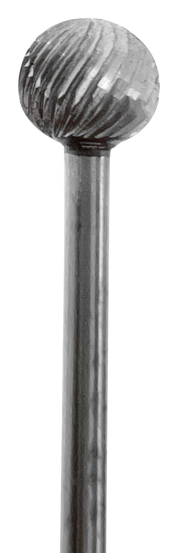 HSS BUR round #29 high-speed steel burr with 3/32" shank for precise contouring and durability