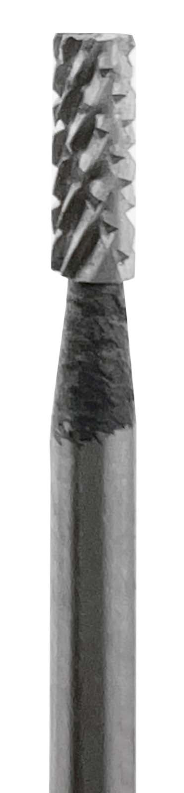 HSS BUR - CYLINDER #8 high-speed steel cylinder bur with 3/32" shank for precise cutting and shaping