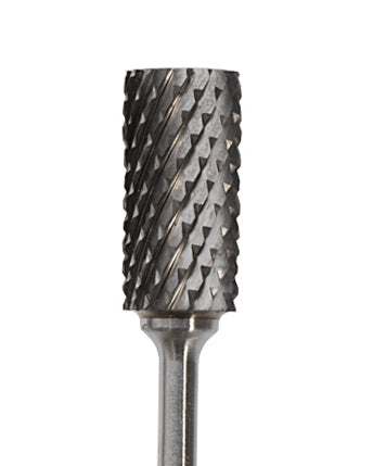 1/8" shank inside ring bur coarse carbide steel deburring tool for jewelry finishing