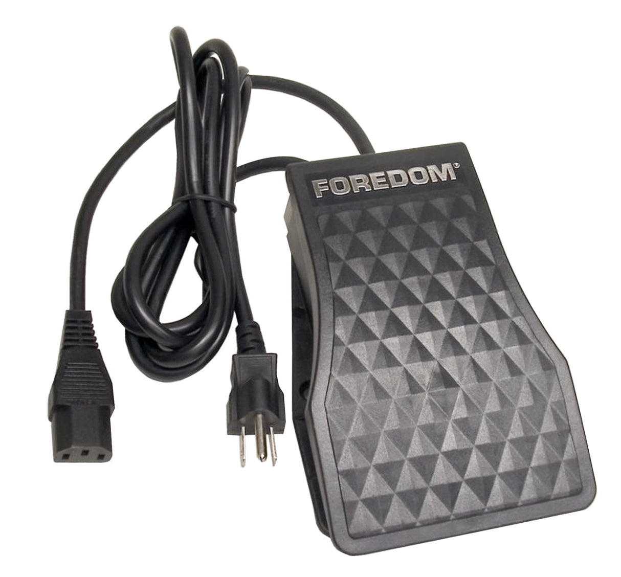 Foredom 230V Continental European on/off foot switch for SR and SRH motors with durable ergonomic design