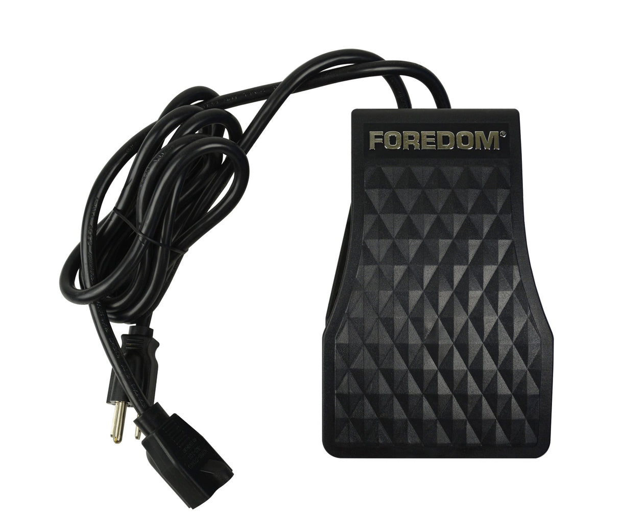 Foredom Variable Speed Foot Control C.FCT-1 black ergonomic foot pedal with cable for handpiece speed management